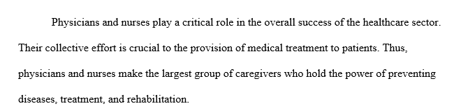 Medical and Nursing Professionals