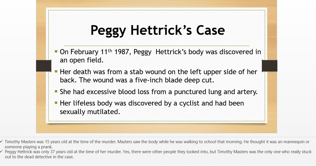 Solved Peggy Hettrick Case Yourhomeworksolutions