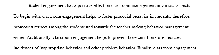 Personal experience with classroom management