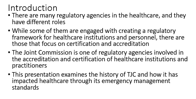 Regulatory agency