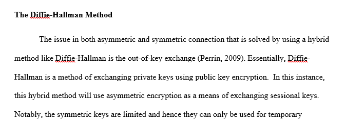  Symmetric and asymmetric encryption 