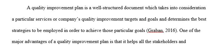 Models of Quality Improvement in Healthcare