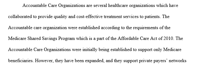 Accountability in Healthcare