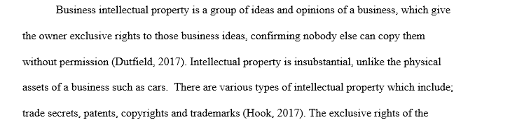 Business intellectual property