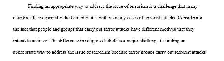 Terrorism: Civil Liberties