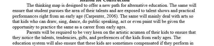 Create a new innovative alternative education school or program