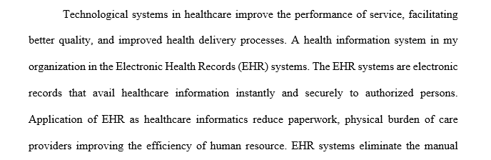 Health information technology system