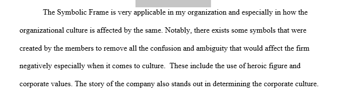 Organization’s Culture