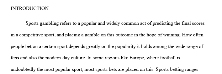 Sports gambling laws