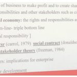 Shareholder value versus corporate social responsibilities