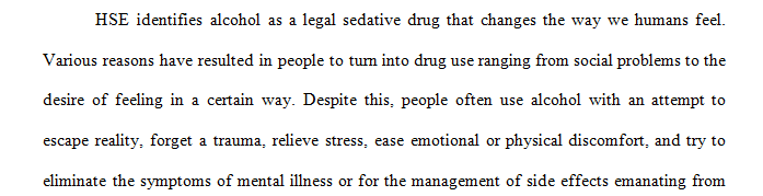 Alcoholism/Drug Addiction, Drug Legalization  