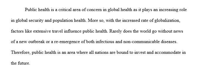 Examine future trends in community health nursing