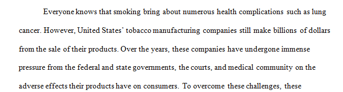Cigarette Companies