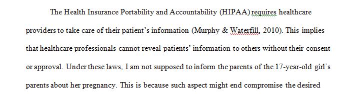 The Confidentiality of the Patients’ Information