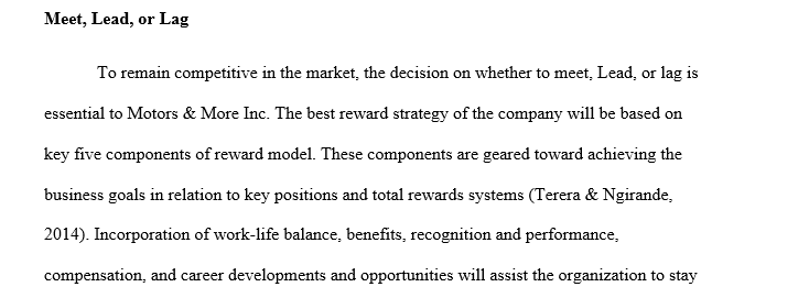 Describe the strategy for total rewards for the company