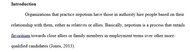 What are your agency's policies about hiring friends and family members