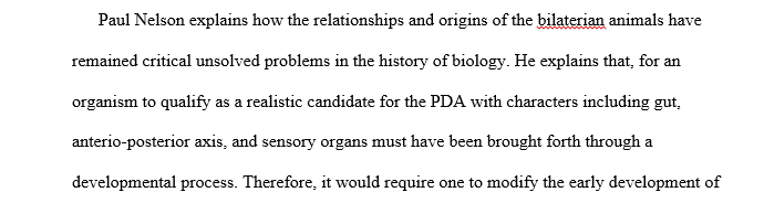 What do Gilbert and Barresi mean when they say we’ll need to do “paleontology without fossils