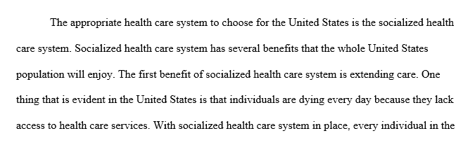 Which three areas of the current U.S. healthcare system would you add to the system