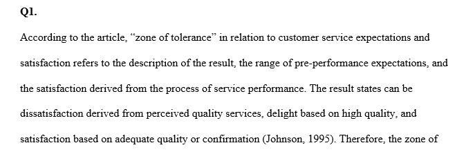 Why does the article stress the disconfirmation theory similar to the service quality model  