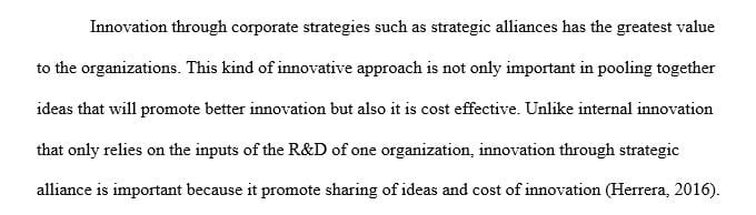 Analyze the different approaches to innovation discussed