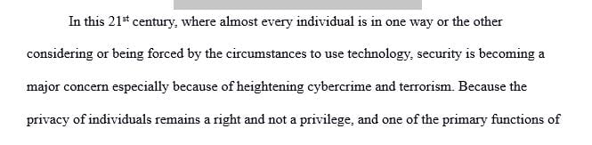 Does Technology Promote Loneliness or Is Citizen Privacy or National Security More Important.