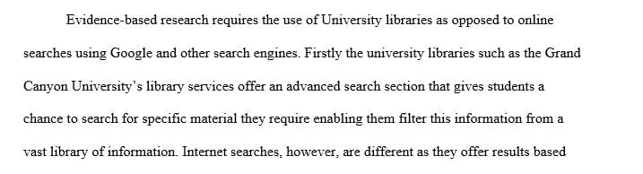 Identify two university Library scholarly databases that will help you find the best research articles
