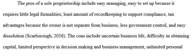 Research types of business entities. What are the tax consequences