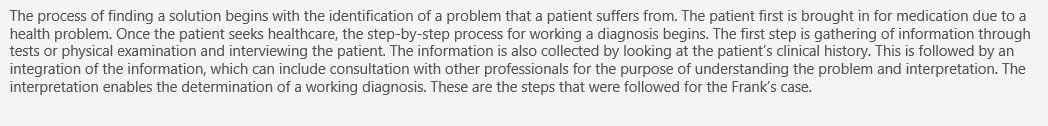 Select the proper scientific methods to solve the problem as well as support it utilizing a nursing theory.