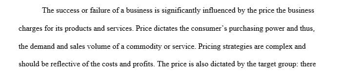 Which is more detrimental to a firm pricing your product or service too high or pricing too low