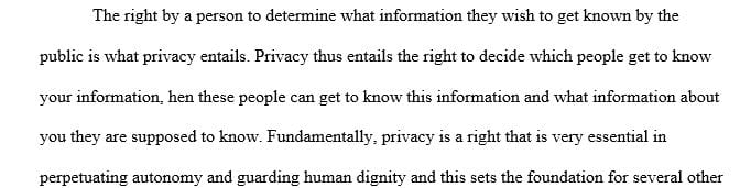 Are there any cases in which public health policy justifies the violation of the right to privacy