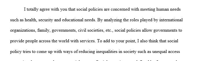 Describe how social policy helps and hinders the goal of prevention in human services.
