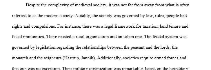 Feudal society in an economy and the merchants