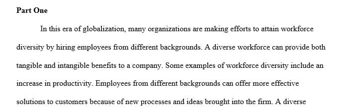 What benefits can a diverse workforce provide to an organization