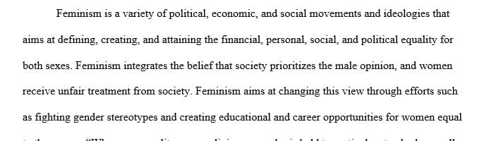 What is feminism and feminist theory
