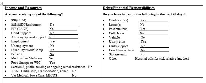 Assessment of the strengths and challenges that you personally may have in working with this client and family.