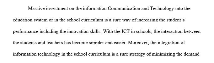Brief 2-3-page report on a cutting edge educational technology (of your choice)
