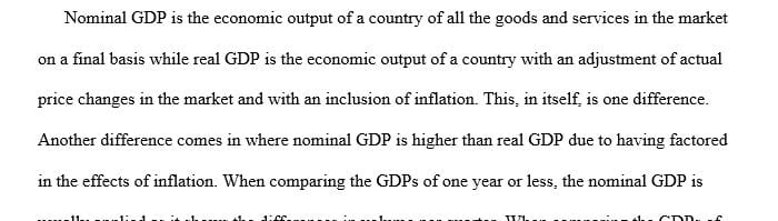 Define Gross Domestic Product and explain the two methods used to measure it.