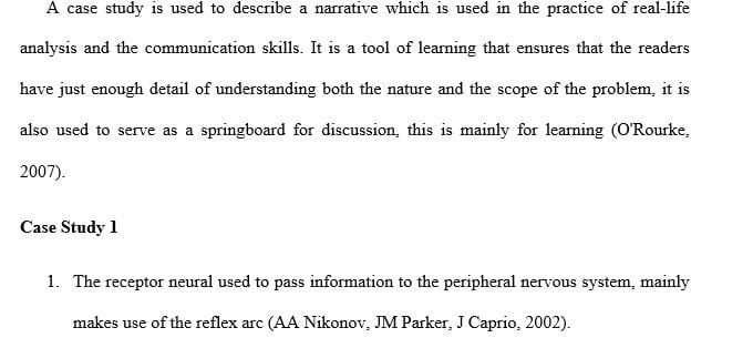 How many neurons are typically involved in this response