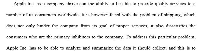 Identify which types of descriptive statistics might be best for summarizing the data