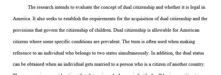 Is Dual Citizenship Legal for US Citizens