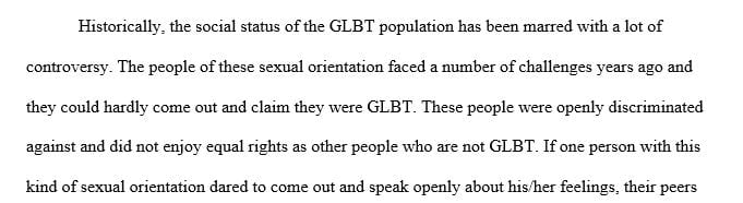  Search the Internet for information related to gay lesbian bisexual and transgender (GLBT) rights organizations