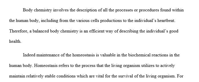 Why is maintaining homeostasis so significant in biochemical reaction