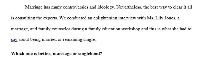 Write a 1-2 page synopsis on the mock interview