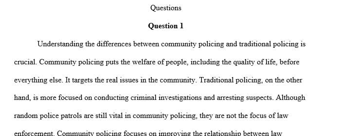 Law enforcement essay image