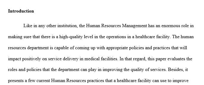 How can effective human resources management (HRM) practices and policies enhance