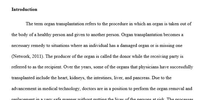 Need to at least 6 sources and quotes in essay on Illegalizing organ transplant in Iran