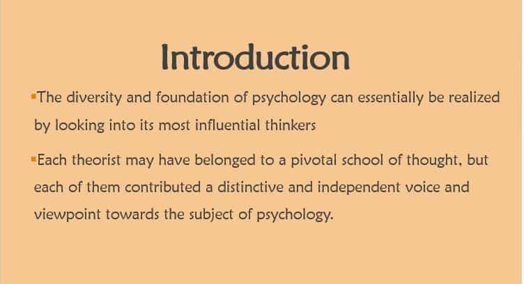 Select three individuals whose work contributed to the foundation of psychology