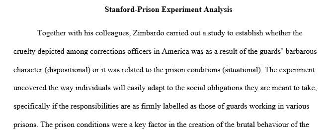 Type up an analysis of how the Stanford Prison Experiment did or not follow the three ethical principles of the Belmont report