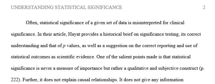 Write a 175-word message in which you summarize the major points made by Hayat