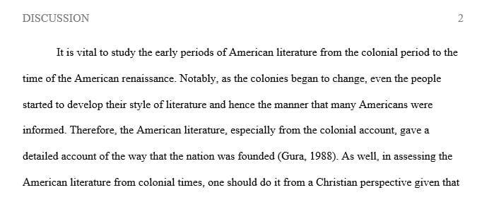 research paper on american renaissance